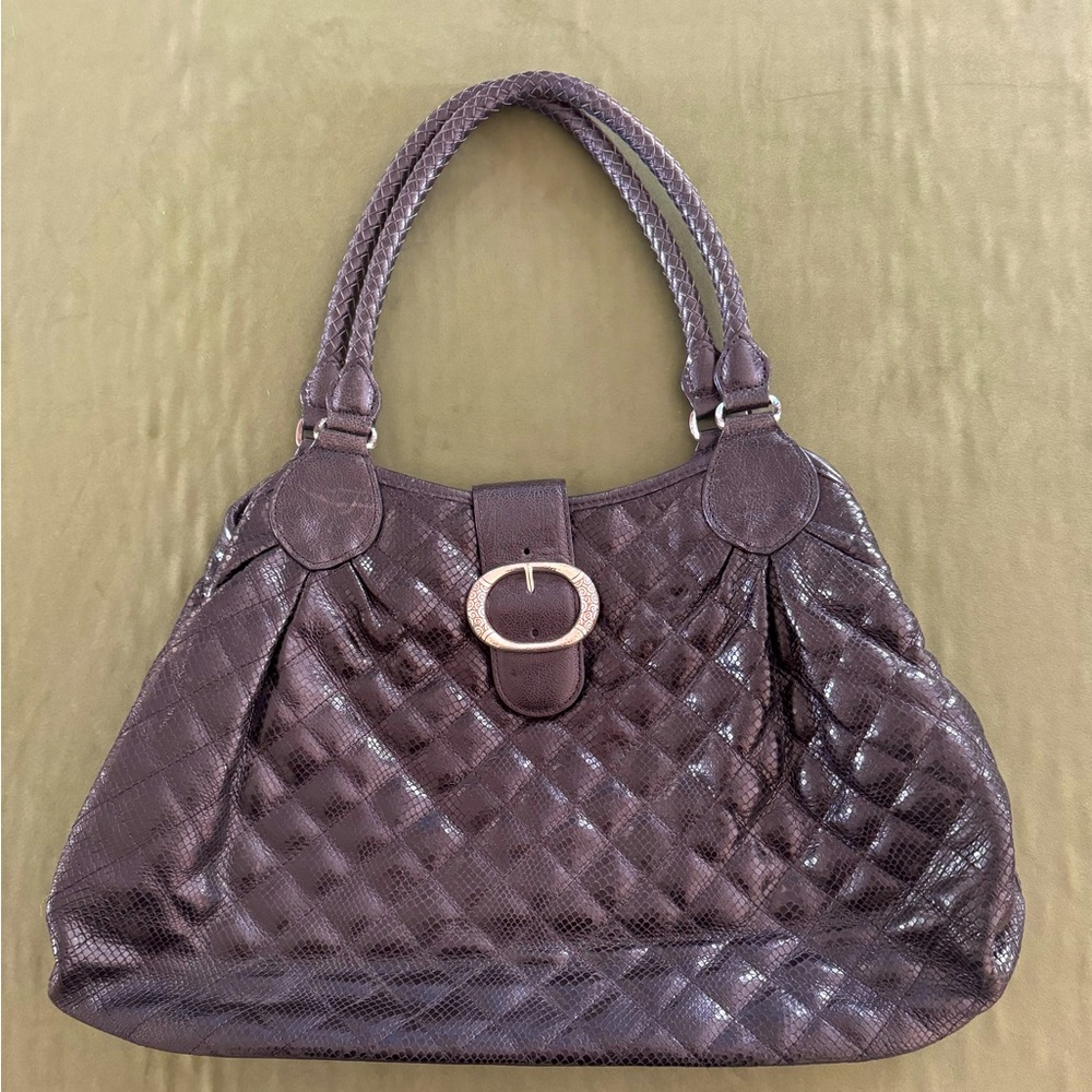 Vintage BRIGHTON quilted leather shoulder bag